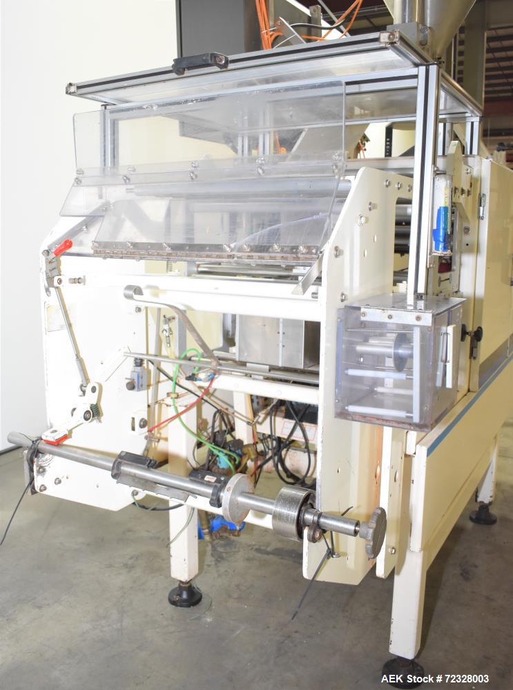 Used Hayssen Vertical Form Fill Seal Bagger with Mateer Auger Filler